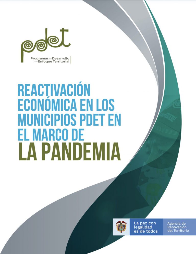 Reactivación Económica en los municipios PDET