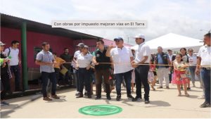 Lee más sobre el artículo Con obras por impuesto mejoran vías en El Tarra