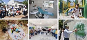 Lee más sobre el artículo Caseta comunal, parque infantil y puesto de salud en zona rural del municipio PDET de Fonseca, reciben dotación del Gobierno Nacional